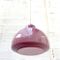 Purple Opal Glass Ceiling Lamp, 1950s 4