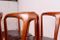 Juliane Chairs by Johannes Andersen for Uldum Møbelfabrik, 1960s, Set of 4, Image 4