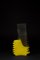 Schwarz-gelbe Shifting Shape Vase von Jonatan Nilsson, 2017 1