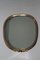 Vintage Austrian Mirror with Brass Frame, 1920s 4