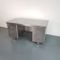 Vintage Industrial Polished Steel Desk, 1930s 8