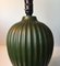 Green Ceramic Table Lamp by Michael Andersen, 1930s 11
