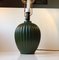 Lampada da tavolo in ceramica verde di Michael Andersen, anni '30, Immagine 13