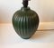 Green Ceramic Table Lamp by Michael Andersen, 1930s 7