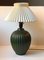 Green Ceramic Table Lamp by Michael Andersen, 1930s 9