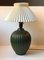 Lampada da tavolo in ceramica verde di Michael Andersen, anni '30, Immagine 9