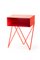 Mesa auxiliar Robot Side Table roja de &New, Imagen 1