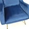 Vintage Italian Lounge Chair by Aldo Morbelli for ISA Bergamo, 1950s, Image 12