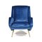 Vintage Italian Lounge Chair by Aldo Morbelli for ISA Bergamo, 1950s 6