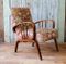 English Art Deco Bentwood Armchair, 1930s, Image 1