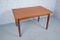 Scandinavian Extendable Teak Dining Table, 1960s 13