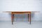 Scandinavian Extendable Teak Dining Table, 1960s 6