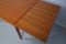 Scandinavian Extendable Teak Dining Table, 1960s 10