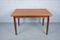 Scandinavian Extendable Teak Dining Table, 1960s 12