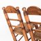 Vintage Spanish Pine & Rope Chairs, 1940s, Set of 4 8