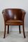 Dainty Leather Lounge Chairs, 1980s, Set of 6, Image 7
