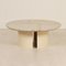 Round White Stone Kingma Coffee Table by Paul Kingma, 1987 4