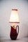 Lámpara de mesa de cerámica, años 50, Imagen 3