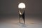 Vintage Aluminum Table Lamp, 1950s, Image 3