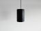 Black Metal Ceiling Lamps, 1960s, Set of 5, Image 1