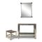 Italian Dressing Table, Stool, and Mirror, 1960s, Image 1