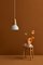 Lámpara colgante Eikon Basic en blanco de nogal de Schneid Studio, Imagen 2