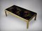 Brass and Glass Solar Eruption Coffee Table by Maison Jansen 15