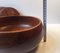 Mid-Century Teak Salad Bowl & Sushi Plates Set, 1960s, Set of 6 7