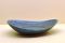 Hand-Thrown Bowl with Blue Glaze by Carl-Harry Stålhane, 1950s 1