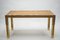 Bamboo & Brass Dining Table, 1970s 4