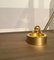 Omini Round Tea Light Holder in Brass by S. Giovannoni for Ghidini 1961 2