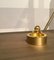 Omini Round Tea Light Holder in Brass by S. Giovannoni for Ghidini 1961, Image 2