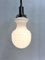 Vintage Opaline Pendant Light, 1950s 6