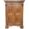 Large Antique Wardrobe in Solid Walnut, 1680s, Image 1