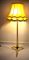 Dreibeinige Vintage Stehlampe aus klarem & goldenem Muranoglas von Barovier & Toso 8