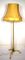 Vintage Clear & Golden Murano Glass Tripod Floor Lamp from Barovier & Toso 1
