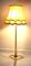 Vintage Clear & Golden Murano Glass Tripod Floor Lamp from Barovier & Toso 4