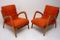 Beechwood Easy Chairs by Jan Vaněk for UP Závody, 1940s, Set of 2 10