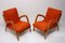 Beechwood Easy Chairs by Jan Vaněk for UP Závody, 1940s, Set of 2 12