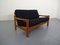 Danish Teak 2- Seater Sofa, 1960s 9