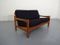 Danish Teak 2- Seater Sofa, 1960s, Image 9
