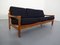 Dänisches 3-Sitzer Sofa mit Gestell aus Teak, 1960er 2