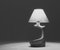 Lampe de Bureau Vintage en Imitation Bois et Céramique de Grandjean Jourdan 6