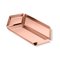 Axonometry Large Parallelepiped Containers in Copper by E. Giovannoni for Ghidini 1961, Set of 3 1