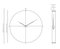 Delmori G Clock by Jose Maria Reina for NOMON 2