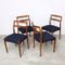 Vintage Danish Teak Anne Dining Chairs by Johannes Andersen for Uldum, Set of 4 9