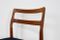 Vintage Danish Teak Anne Dining Chairs by Johannes Andersen for Uldum, Set of 4, Image 8