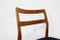 Vintage Danish Teak Anne Dining Chairs by Johannes Andersen for Uldum, Set of 4, Image 11