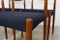 Dänische Vintage Anne Esszimmerstühle aus Teak von Johannes Andersen für Uldum, 4er Set 4