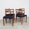 Vintage Danish Teak Anne Dining Chairs by Johannes Andersen for Uldum, Set of 4 2